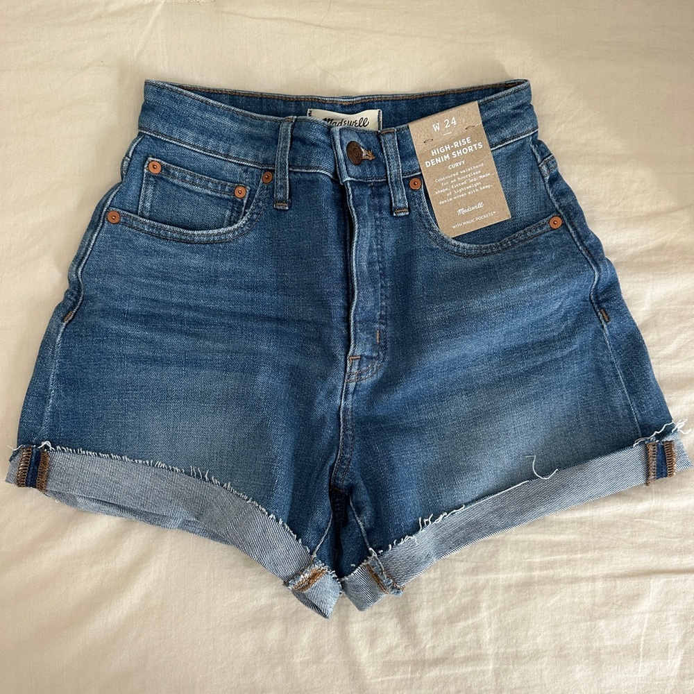 Madewell Women's High-Rise Denim Shorts